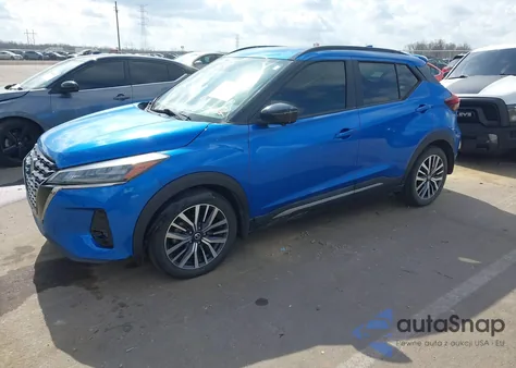 2021 Nissan Kicks Sr Xtronic Cvt z USA, uszkodzony, nr VIN 3N1CP5DV7ML522339